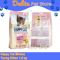 Happy Cat Minkas Kitten Care Makanan Anak Kucing 1,5 kg