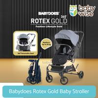 Babydoes Rotex Gold Baby Stroller