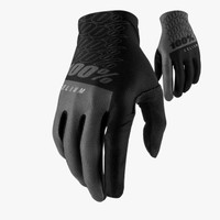 Glove 100% Celium Black Grey / Gloves MTB DH Enduro MX SALE!!!!!