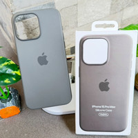 Original Apple Silicone Case iphone 15 ProMax with Magsafe -Clay