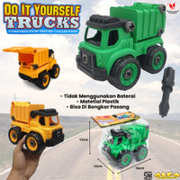 Toko Mainan ALFA DIY Trucks Sampah BP8089