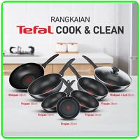 WAJAN ANTI LENGKET TEFAL COOK & CLEAN SERIES 24 CM - 30 CM - PASTI ORIGINAL 100%