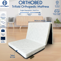 ORTHOBED Trifold Orthopedic Mattress 90x200x10-120x200x10