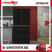 Kulkas HITACHI R-GW670TN XK Made In Japan RGW670TN XK  Multidoor RGW670