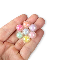Scoop DIY Gantungan Kunci Mote Beads Kristal Pastel 70460400