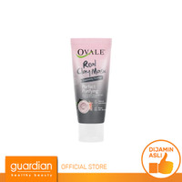 Ovale Real Clay Mask Perfect Purifying 50Gr - Masker Wajah bisa Berubah Warna Himalayan Salt Mencerahkan Kusam Eksfoliasi Komedo