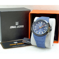 Jam Tangan Pria Jonas Jasmin seri 5395 Tali Karet Free Box