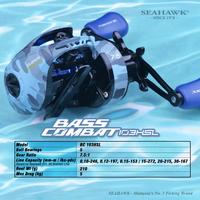 Reel BC SeaHawk Bass Combat 103HSL magnetic Braking System