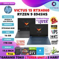 HP VICTUS GAMING 15  RTX4060 8GB AMD RYZEN 9 8945HS 16GB 1TB SSD 15.6 FHD 144HZ W11 OHS FB3777AX FB3778AX