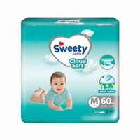 Sweety Silver Pants M 60 Popok Bayi dan Anak Tipe Celana