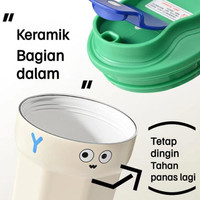 【COD】450ML 316 Stainless Steel Gelas Vacum Tahan Panas Coffee Tumbler Stainless Tumbler