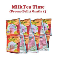 MilkTea Time Rasa Choco Hazelnut Renceng [10 x 24 Gr]