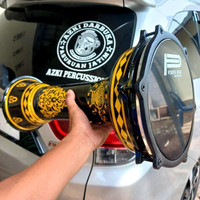 Darbuka 8 Inci /Hitam Gilap + Kunci L