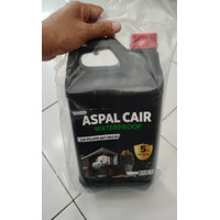 Terlaris.. Aspal Cair Anti Bocor Kemasan 4 kg Waterproof/Tahan cuaca panas extrem