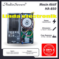 mesin speaker kit aktif ha850 / ha 850 non usb dan usb 1 buah original