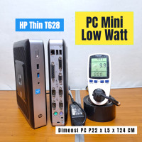 PC Built Up HP Quad Core Ram 8Gb dan LCD 19in Wide - T628 PC ONLY, 8G/ SSD 512G
