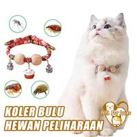 Kalung Anti Kutu Dan Serangga Gaya Jepang Dapat Disesuaikan Untuk Kucing Peliharaan/Kalung Kucingg