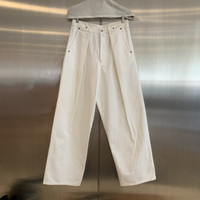 DRIES VAN NOTEN White Big Pants