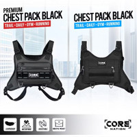 CoreNation Active Premium Chest Pack / Chest Bag - Trail | Daily | Gym | Running