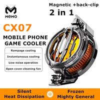 Cooler HP Magnetic Kipas Pendingin Gaming RGB 15W - MEMO CX07 Smartphone Cooling Fan
