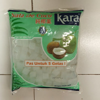 Kara Nata De Coco 1 kg pas untuk 5 gelas dengan gula asli