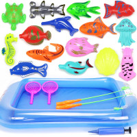 Jipdtoy Mainan Memancing Anak Magnetic Fishing Pool Toy 18.77894