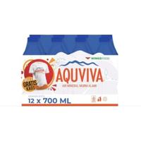AQUVIVA Air mineral murni alami 1 pak 12 botol x 700ml