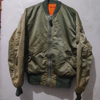 Jaket MA1 bomber army alpha industries