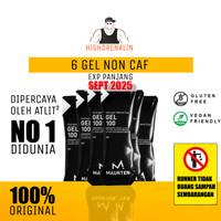 6 PCS Maurten Gel 100 non Caf - Nutrisi Endurance Lari dan Sepeda