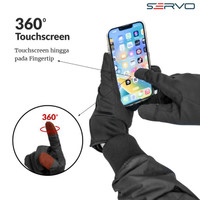 (Terbaru) Sarung Tangan Motor Servo 05 Maverick Touchscreen Riding Gloves Bestseller