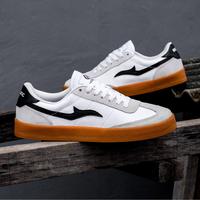 SEPATU CASUAL MOBATIC MOSHA ONE (M1) WHITE BLACK GUM | SEPATU KEREN | 100% MADE IN INDONESIA