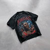 Kaos Vintage NBA Michael Jordan Kaos Oversize Bootleg