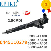 Injector 0445110279 Fuel Nozzle Inyector 0 445 110 279 CRI Common Rail Fuel Injection 0445 110 279 for 33800-4A100 33800-4A150