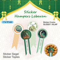 Sticker Idul Fitri Sticker Segel Toples Lebaran Kue Kering Ramadan Label Cookies Hari Raya Stiker Kemasan Parcel Stiker Hampers