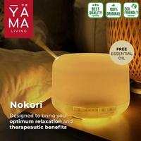 YAMA NOKORI Ultrasonic Aroma Terapi 2in1 Diffuser Humidifier 7 warna