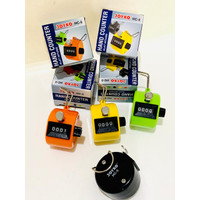 JOYKO WARNA Tasbih Alat Hitung Digital Tanpa baterai 4 Digit Hand Tally Counter