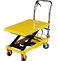 Lift table hidrolik tinggi 75 cm hydraulic table trolley