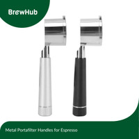 Brewhub Gagang Portafilter Lepas Pasang - Metal Portafilter Handles for Espresso