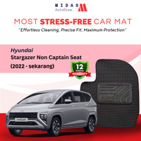 Karpet mobil Midas Double Layer Hyundai Stargazer Non Captain Seat  (2022 - Sekarang)