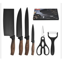 Set Pisau Dapur 6pcs Kitchen Knife Serbaguna Gift Set Hadiah