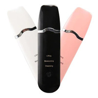 Ultrasonic Skin Scrubber Deep Face Cleansing Machine Peelinvel Home Use Facial Pore Cleaner Lift Beauty Instrument