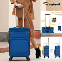 FEYBAUL JR918 28 inch koper JR918 20 inch koper kain Tas Travel bag Tas koper kabin koper president anak perempuan Beauty Case koper bagasi maskapai anti pecah