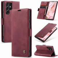 Case Samsung Galaxy S25 ultra 5G Flip Cover Wallet Leather case Dompet