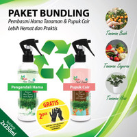 Pestisida Nabati Obat Hama Tanaman Kutu putih, Ulat Daun, 250ML Ampuh