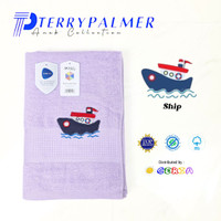 Handuk Mandi Anak Terry Palmer Concept Animal Turtle 70x140cm-Maroon
