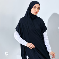 Swift+ Black REYD X MEENA Street | Hijab Olahraga | Vest Olahraga