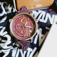 Jam Tangan Wanita Original Foss*L Boyfriend 4114 Chrono Aktif Free Box Ori