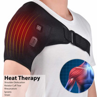 Alat Terapi Bahu Hot Compress Shoulder Brace Pain Relief USB - BB-40