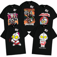 KRMK Kaos T Shirt Baju Distro Unisex Gambar ULTRAMAN CHIBI