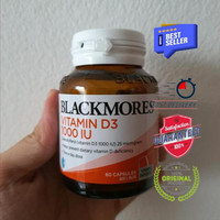 Terlaris Blackmores Vitamin D3 Vit D3 Vitamin D Vit D 1000Iu 60 Caps